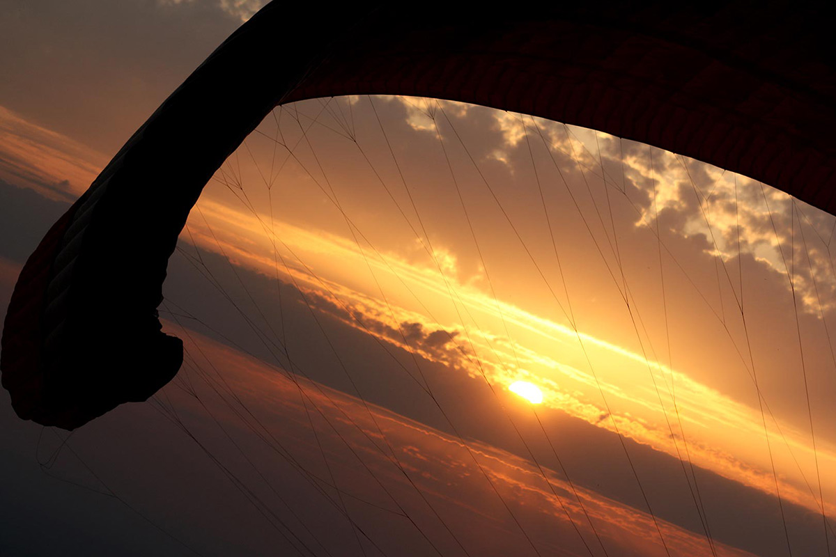 Buchkopfturm Gleitschirmflieger Buchkopfturm Gleitschirmflieger